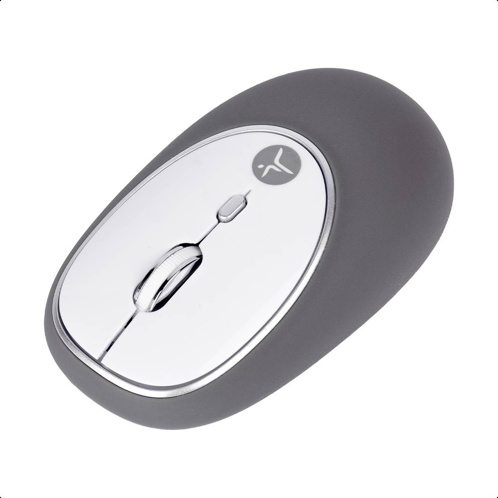 Mouse Inalámbrico de gel Jelly - Mate Grey Techzone TZACMOI16 - 1200DPI, con batería AAA incluida, 3 botones con alcance de 10 m Mouse Inalámbrico de gel Jelly - Mate Grey Techzone TZACMOI16 - 1200DPI, con batería AAA incluida, 3 botones con alcance de 10 m
